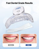 EZGO Teeth Whitening Kit with 28LED Light, Non-Sensitive Teeth Whitening Strip