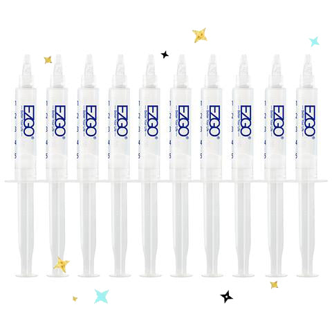 EZGO (10) 5ml Teeth Whitening Gel Syringe Refill Pack