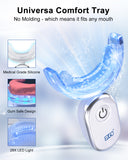 EZGO Teeth Whitening Kit with 28LED Light, Non-Sensitive Teeth Whitening Strip