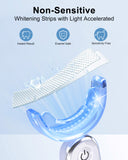 EZGO Teeth Whitening Kit with 28LED Light, Non-Sensitive Teeth Whitening Strip 